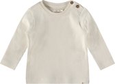 A Tiny Story baby t-shirt long sleeve Unisex T-shirt - creme - Maat 62