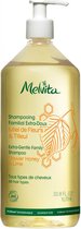 Melvita - Shampoo - Extra zachte familie shampoo bloemenhoning en linde 1l