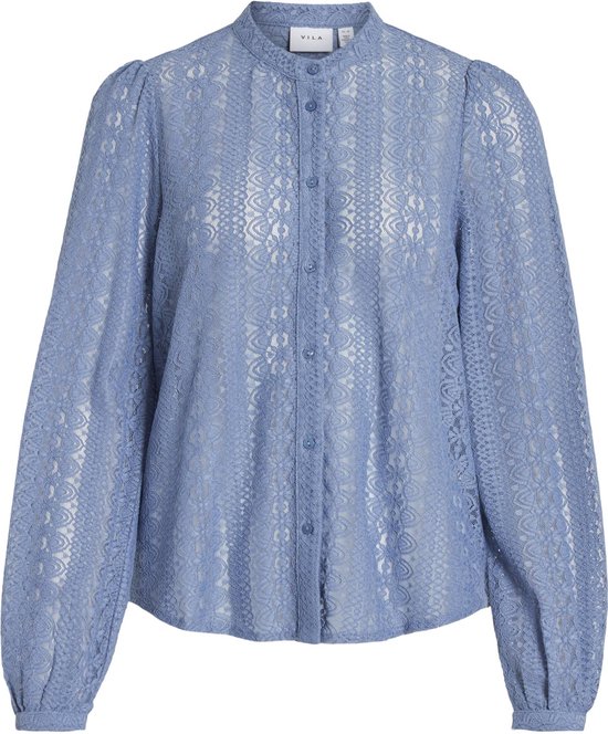 VILA VICHIKKA LACE L/S SHIRT- NOOS Dames Top - Maat XS