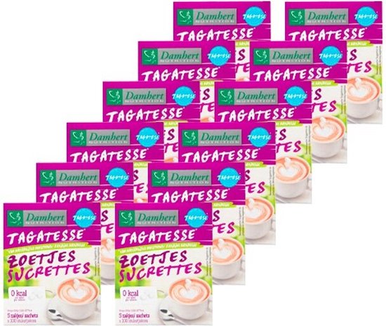 Damhert | Tagatesse Zoetjes Navulverpakking | 12 stuks | 12 x 5 x 100 ...