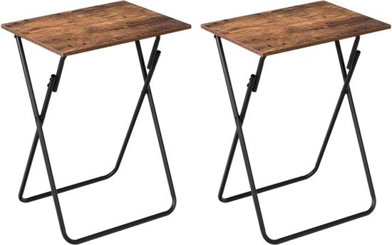 Mrs. Jones Bijzettafel bankuiteinden opvouwbare tafels in industriële
