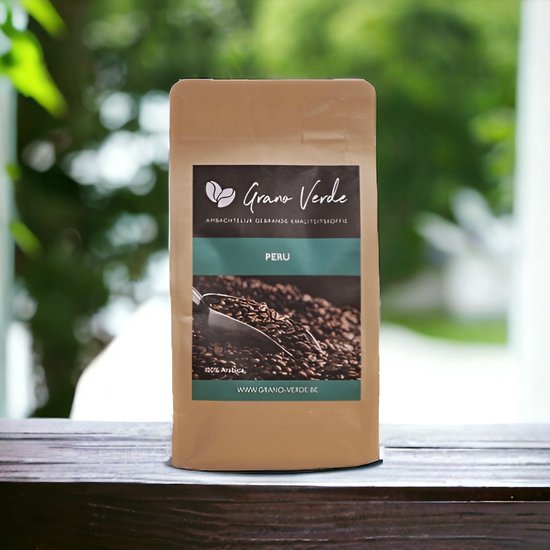 Grano Verde Peru 100% Arabica single Origin koffie. - Koffie-100%Arabica-Medium roast-mildekoffie-koffie-koffiebonen