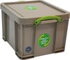 Really Useful Box opbergdoos 35 liter, gerecycleerd - grijs - 1 stuk