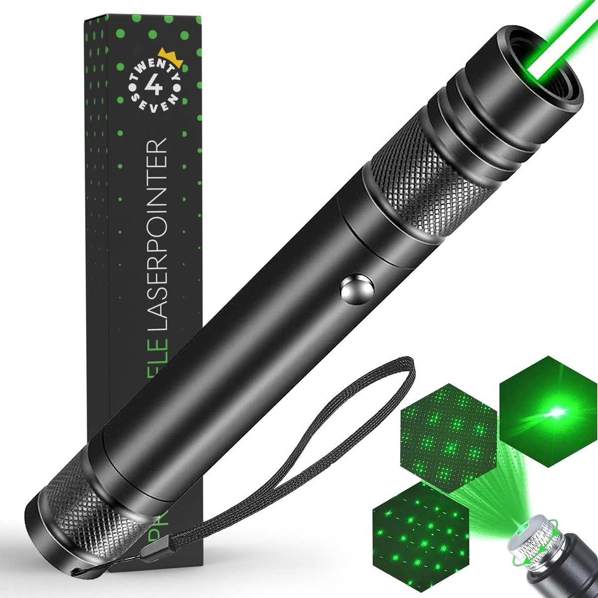 Twenty4seven® Professionele Laserpen Pro - klasse II - USB Laserlampje - Laserpointer Kat - Laser - Speelgoed - Twenty4seven®