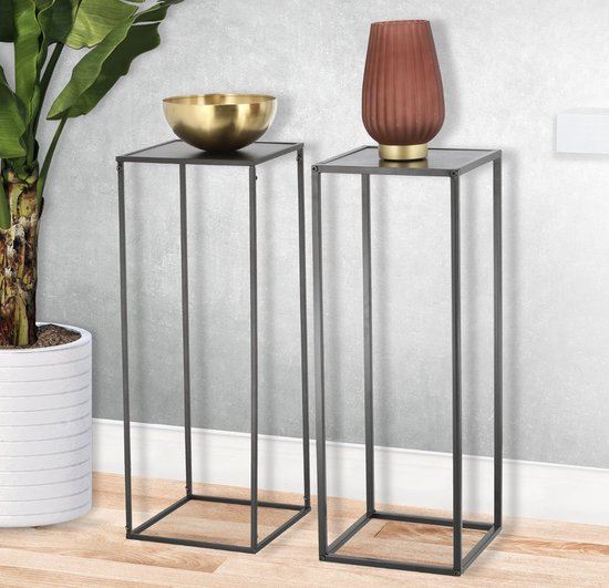 Bijzettafel 43 CM Metaal Modern - Nieuwe Sfeer