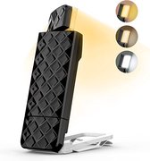 Vestifex® Leeslampje voor Boek - Leeslamp - Neklamp - Bedlamp met Klem - Klemlamp - Cliplamp - Dimbaar en Draaibaar