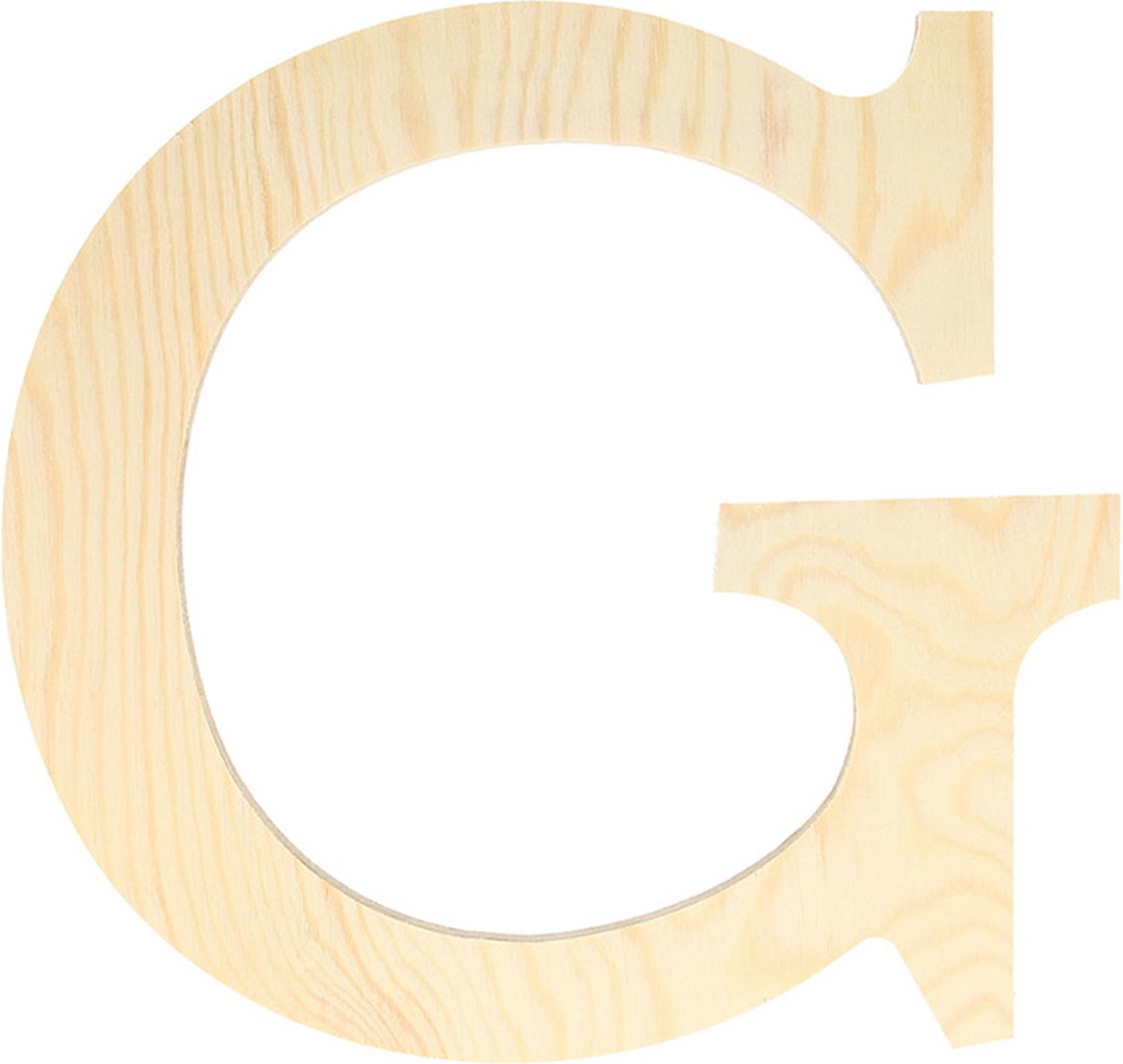 Artemio houten letter G 19 cm