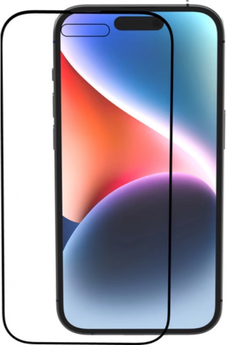 2x Screenprotector Bescherm-Folie geschikt voor iPhone 15 - iPhone 15 Pro
