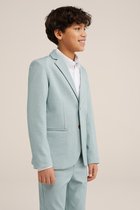 WE Fashion Jongens slim fit blazer met stretch