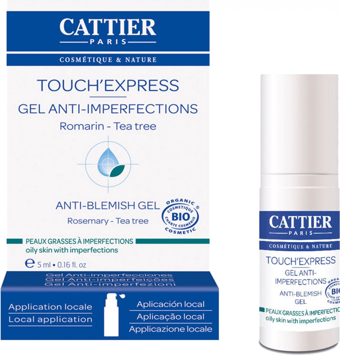 Goedkoopste Cattier Anti Impurities Gel Tea Tree, 50 Ml