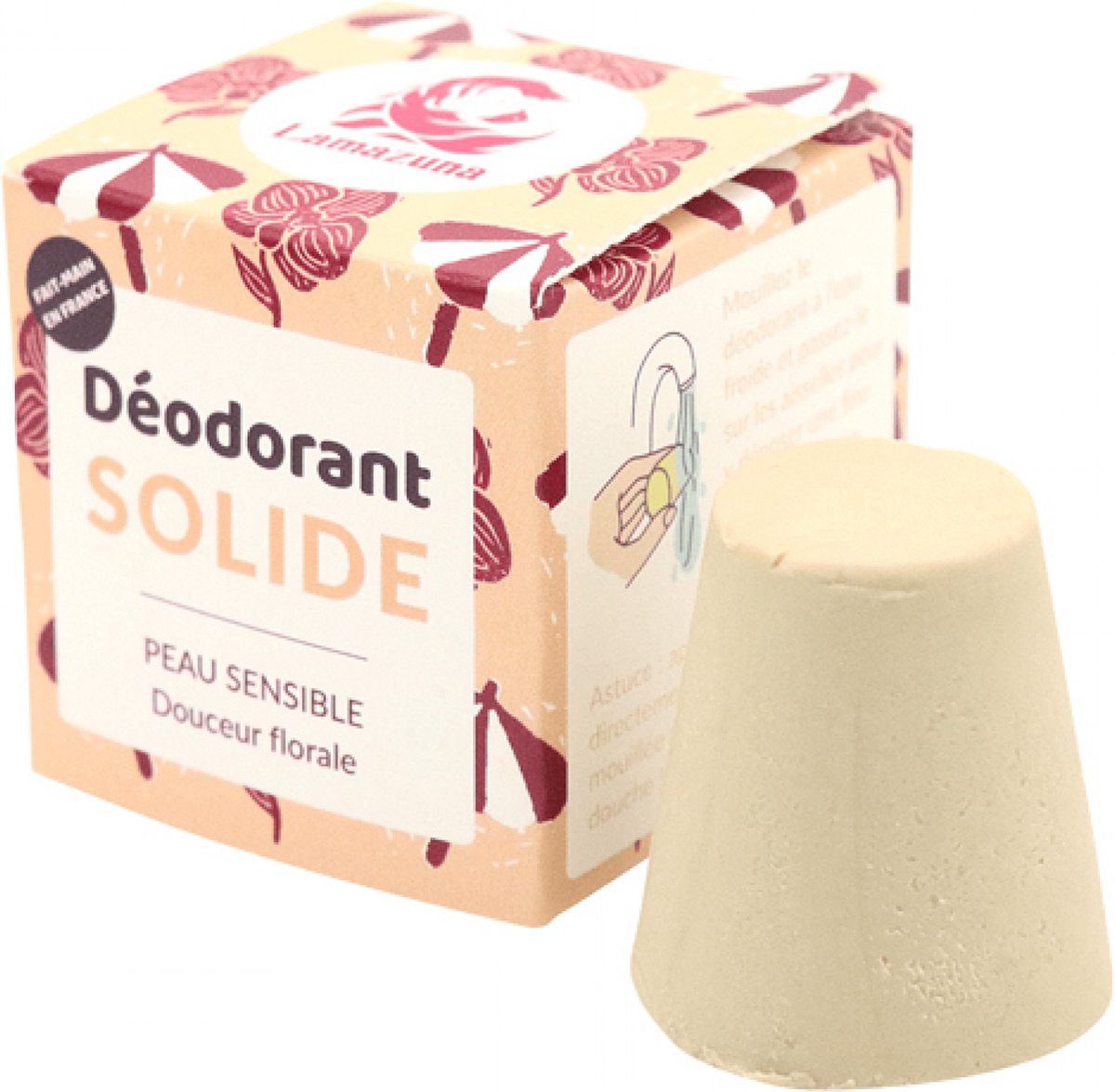 Goedkoopste Lamazuna Bloemige Zachte Vaste Deodorant Voor de Gevoelige Huid 30 ml