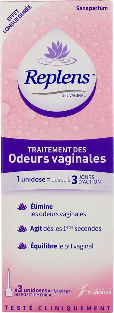 Goedkoopste Laboratoires Fumouze Replens Vaginale Geur Behandelingsgel 3 Unidoses
