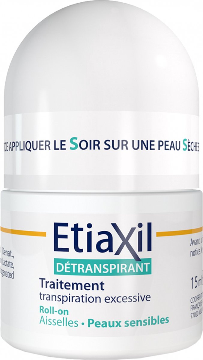 Goedkoopste Etiaxil Detranspirant Oksels Gevoelige Huid Roll-On 15 ml