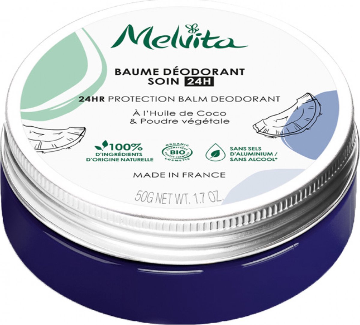 Melvita Biologische Deodorant Balsem 50 g