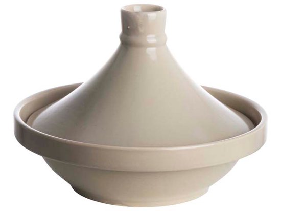 Gusta - Tajine - voor in de oven - zandkleur - ø22x15,8cm