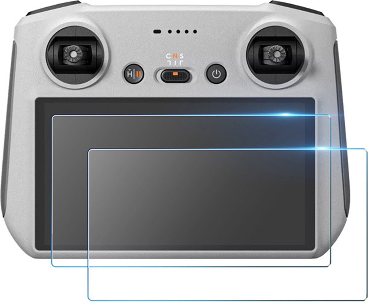 Screen Protector 2 Stuks Geschikt Voor DJI Mini 3 Pro Controller - 9H Hardheid - Drone Bescherming - Transparant