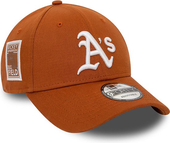 New Era - Oakland Athletics MLB Side Patch Brown 9FORTY Adjustable Cap