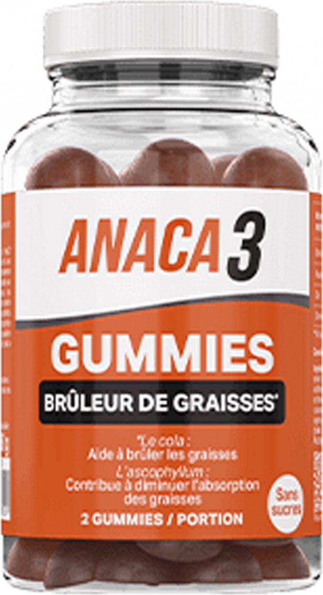 Goedkoopste Anaca3 Gummies Vetverbrander 60 Gummies