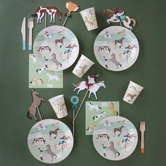Unique Party Supplies 31352 papieren servetten - 16,5 cm
