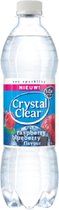 Crystal Clear - Sparkling Raspberry & Blueberry - 6 x 0,5 liter