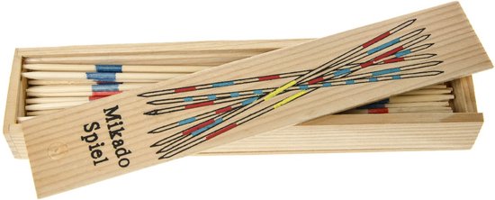 Mikado Spel - Houten Mikado Game - Standaard editie - 31 delig - in