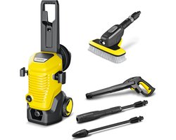 Kärcher Hogedrukreiniger | K 5 Premium Modular Surface – Haspel – WB 7 Plus 3-in-1 wasborstel – 145 bar – Wateropbrengst 500 l/u