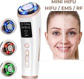 EVERFUZE - Facelift Apparaat - Collageen Huidverjongingsapparaat - EMS / RF Lichttherapie - Anti Rimpel - Roze / Wit - Hifu - Mesotherapie Apparaat - Huid Bleken