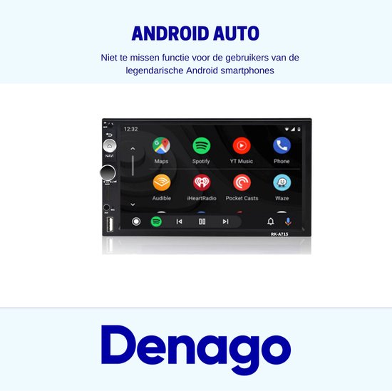 Denago 918 | Autoradio 2 din | android 8.1