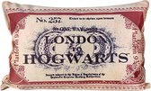Wizarding World - Harry Potter - Kussen - Kaart Zweinsteinexpress