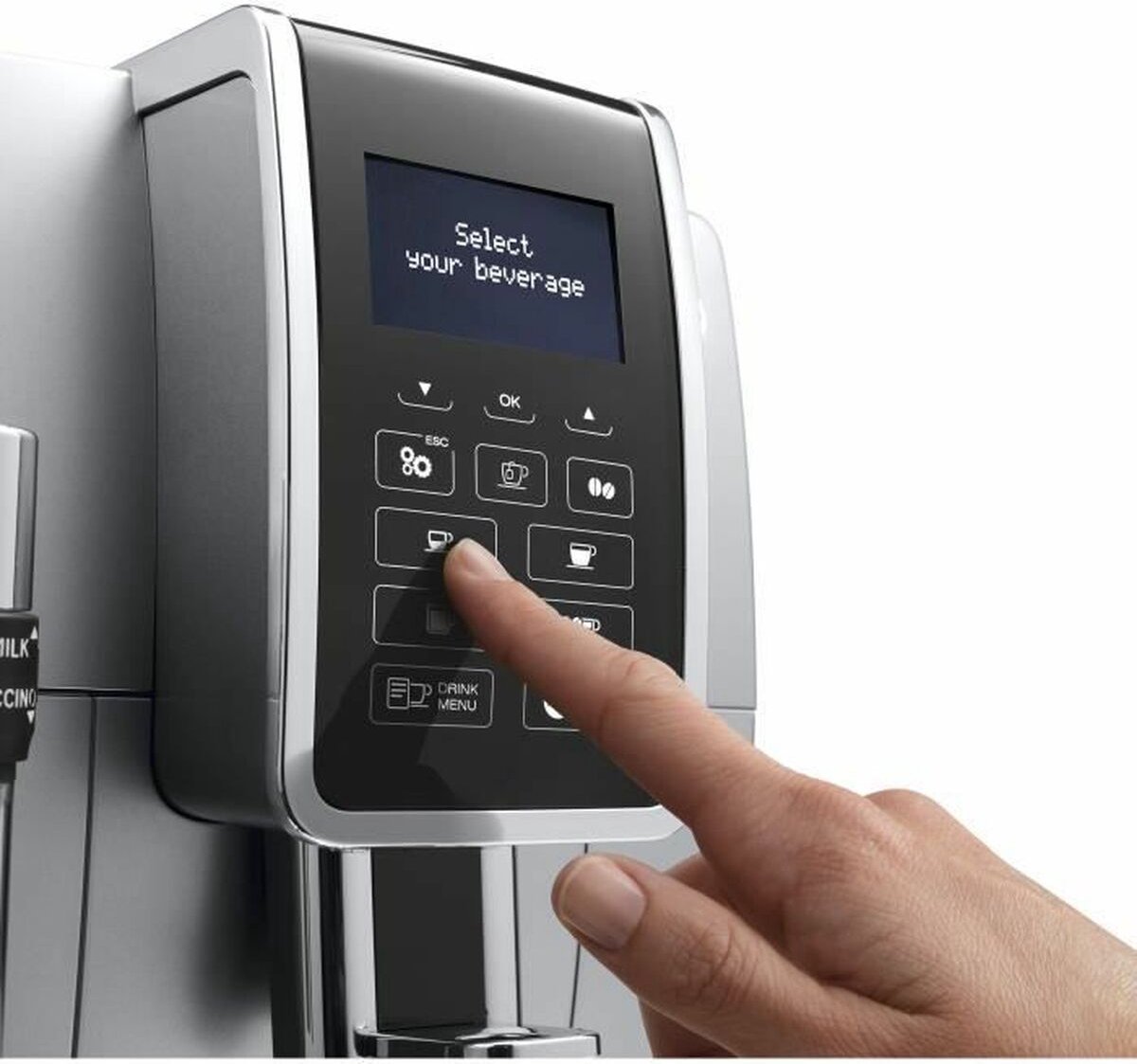 De'Longhi Dinamica ECAM350.35.SB - Volautomatische espressomachine - Zilver — afbeelding 6