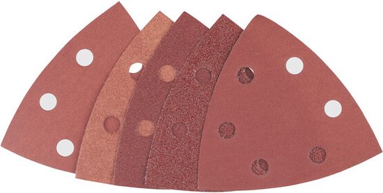 IRWIN Set de bâtons de ponçage Delta 20PCS 93x93mm, avec Velcro, Assorti