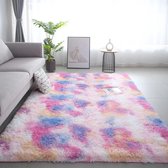 Pluche Tapijt - Anti Slip - Woonkamer - Slaapkamer - Zolder - 140 x 200cm - Wasbaar - Candy