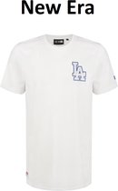 New Era MLB Los Angeles Dodgers Chain Stitch T-Shirt Heren - M