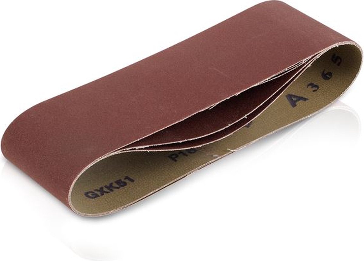 Schuurband 76x533mm Fijn K180 | Set 3 stuks