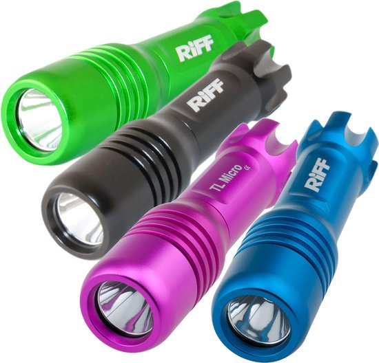 Foto: Riff tl micro groen led duiklamp