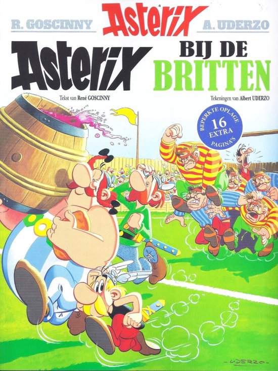 Foto: Asterix 8 asterix bij de britten