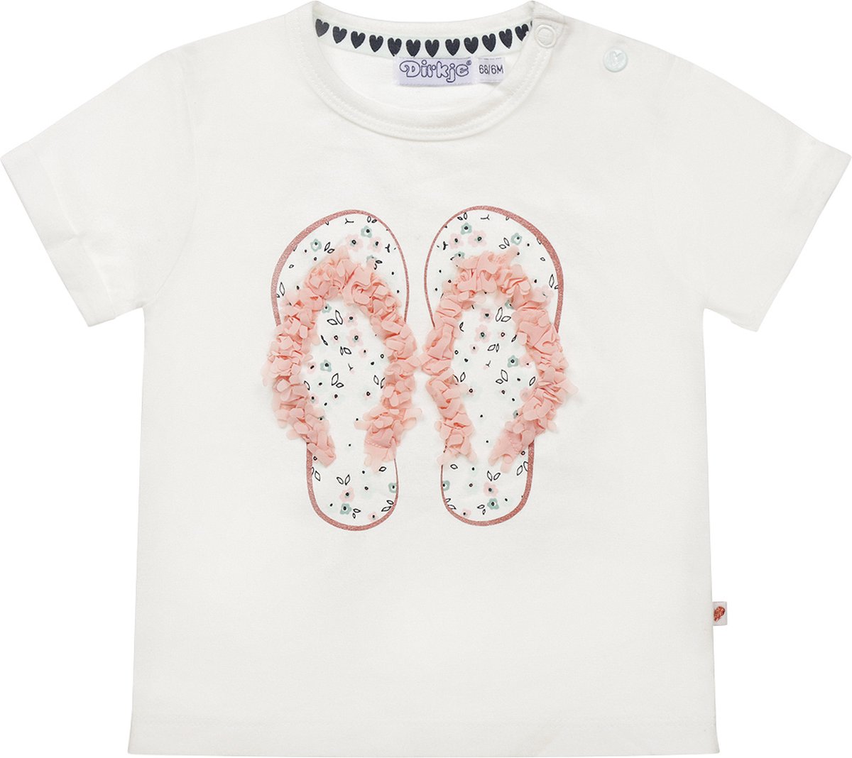 Dirkje slippers t-shirt