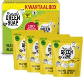 4x Marcel's Green Soap Vaatwascapsules Eco All-In-One 25 stuks