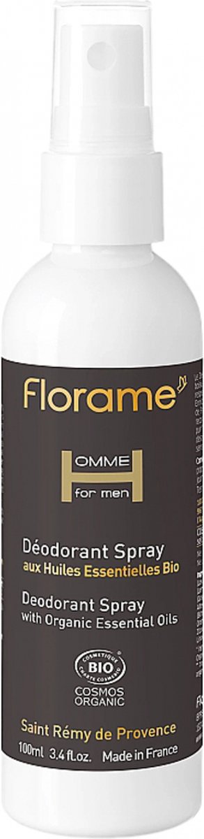 Florame Man Deodorant Spray Organic 100 ml