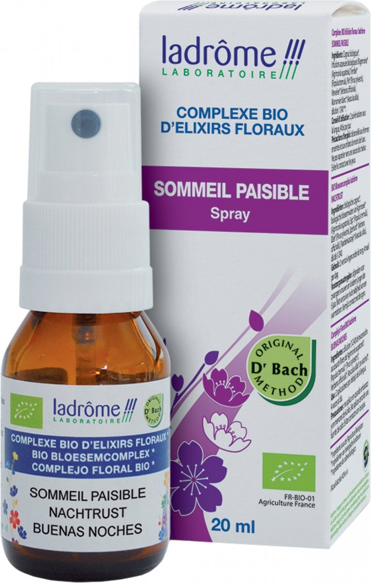 Ladrôme Organic Floral Elixir Complex : Peaceful Sleep Spray 20 ml