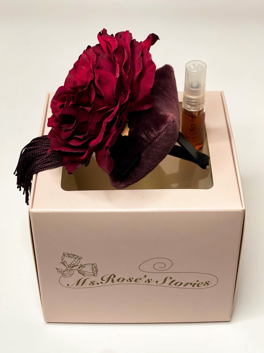Car perfume handmade flower decoration burgundy grape scented auto parfum