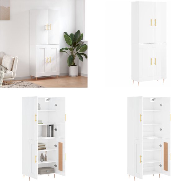 Hollywood Regency Stalamp Glas Goudkleurig bij