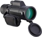 Zoom Monoculair 8-16x42 met HD Buck-4 Prisma, Picatinny Rail Montage en Handriem voor Wandelen, Jagen, Vogels Kijken, Wildobservatie, Doelschieten, Boogschieten