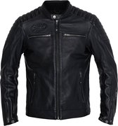 John Doe Leather Jacket Storm Black 2XL - Maat - Jas