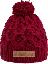 Shakaloha Gebreide Wollen Muts Heren & Dames Beanie Hat van schapenwol met polyester fleece voering - Bona Beanie Mustard Unisex - One Size Wintermuts