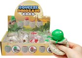 Dinosaurus Stressbal 4 STUKS - Squeeze - Dino - Speelgoed - Anti-Stress