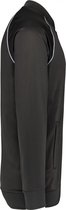 SportSweatshirt Unisex XL Proact Lange mouw Dark Grey 100% Polyester