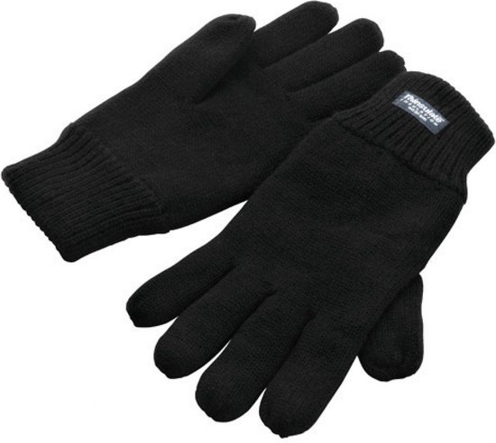 Handschoenen Unisex L/XL Result Black 100% Acryl