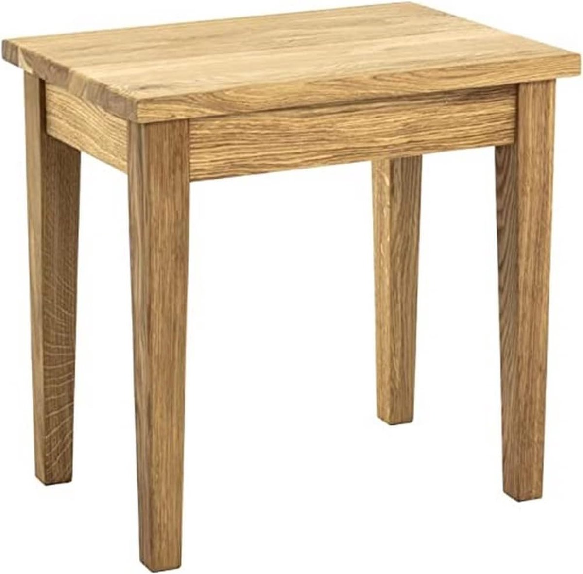 Bijzettafel, eiken geolied, 43 x 30 x 42