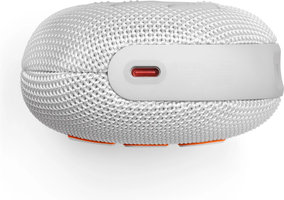 JBL Clip 5 - Draagbare Bluetooth Mini Speaker - Met Haak om te hangen - Draadloos Muziek Box - 12 uur - Waterbestendig - IP67 - Wit – foto 8